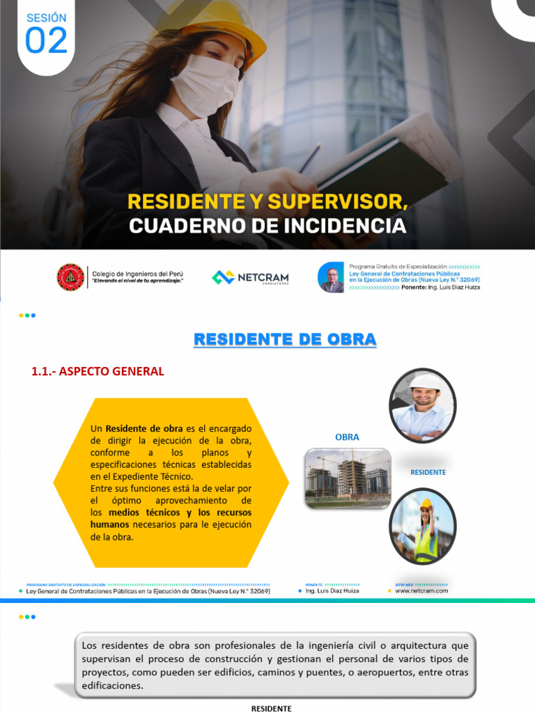 Supervisión y Residencia de Obras Públicas | PDF | Presupuesto ...