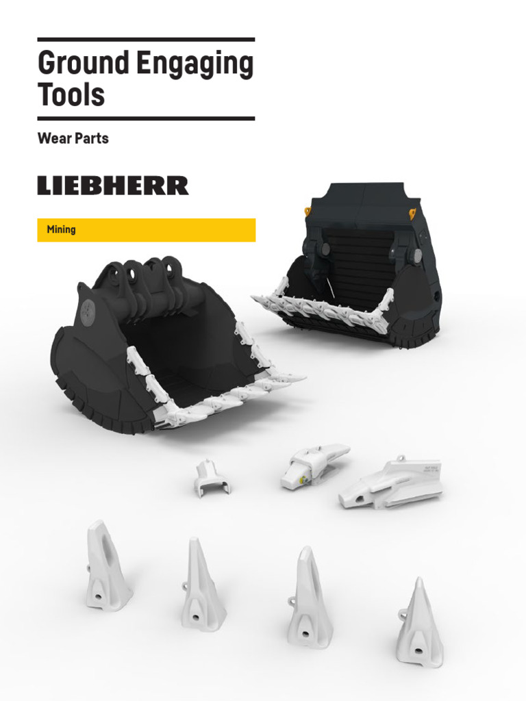 Liebherr Ground Engaging Tools Overview | PDF | Tooth