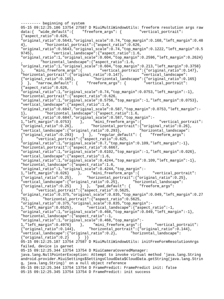 Log Cat 1747271551287 | PDF | Computing | Computer Programming