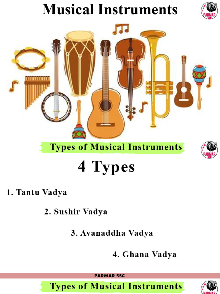 Types of Indian Musical Instruments | PDF