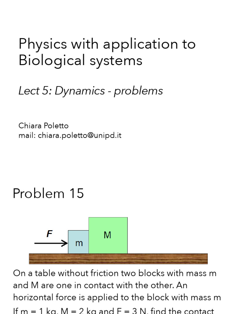 P4B5 Problems | PDF | Force | Physical Phenomena