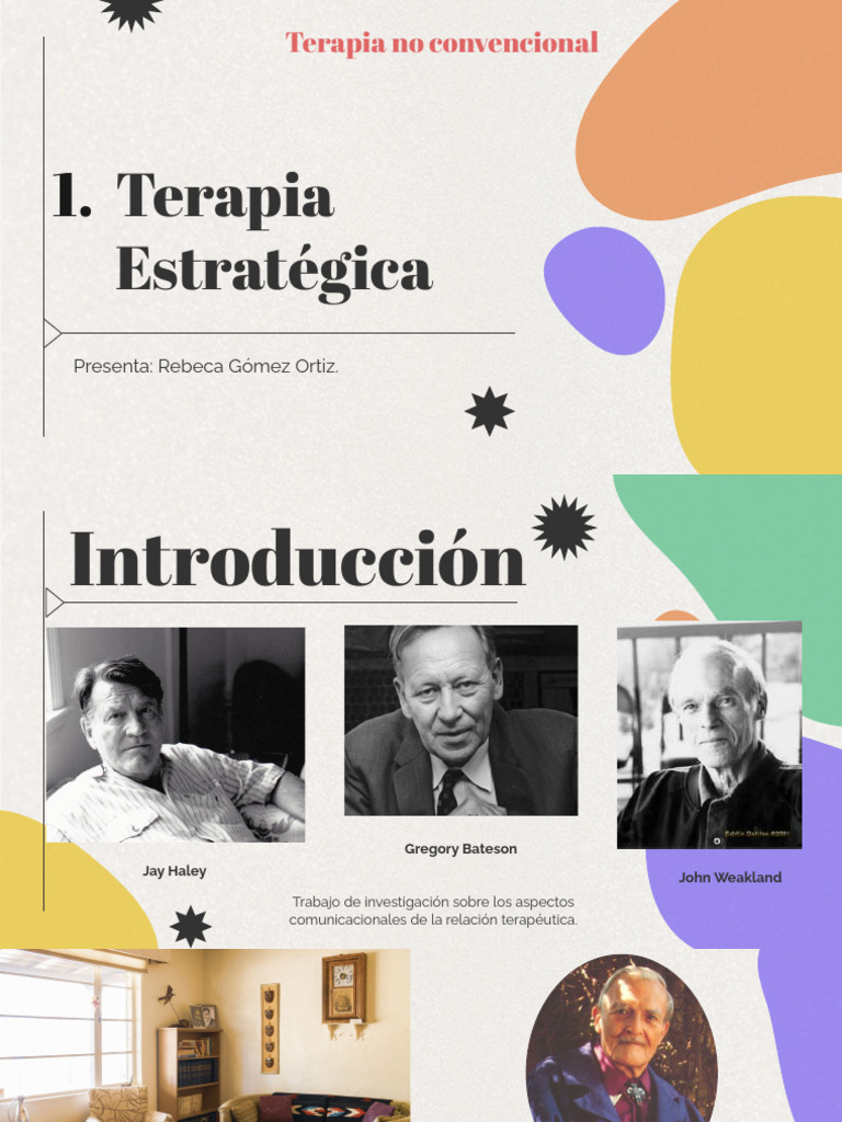 Terapia Estratégica: Enfoques y Técnicas | PDF | Hipnosis | Sicología