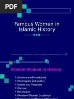 Download Famous Women in Islamic history by alqudsulana89 SN8730461 doc pdf