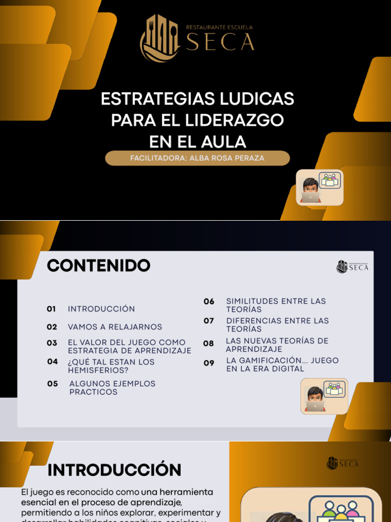 Estrategias Ludicas para El Liderazgo en El Aula. Parte 1 | PDF