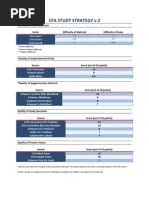 CFA Study Strategy v.2