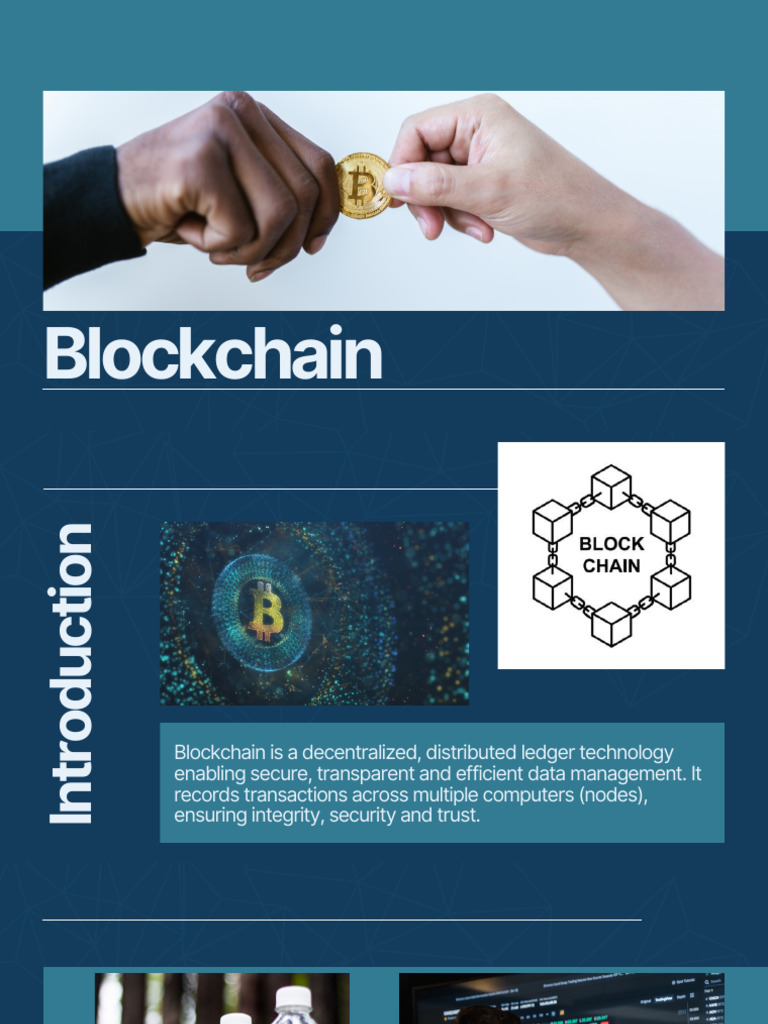 Presentation of Blockchain 20241022 213243 0000 | PDF | Computing