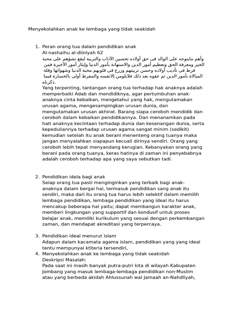 Kerangka Rubruk Bahtsu | PDF