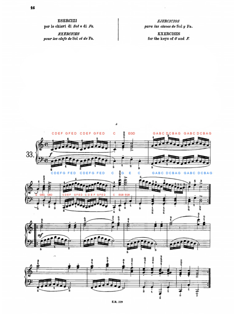Musical Notation Patterns | PDF