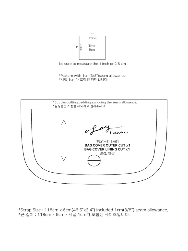 Fly Me! Bag Pattern Instructions | PDF