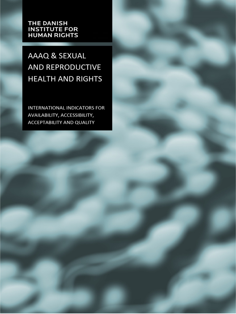 AAAQ and Sexual and Reproductive Health and Rights | PDF | Human Rights ...