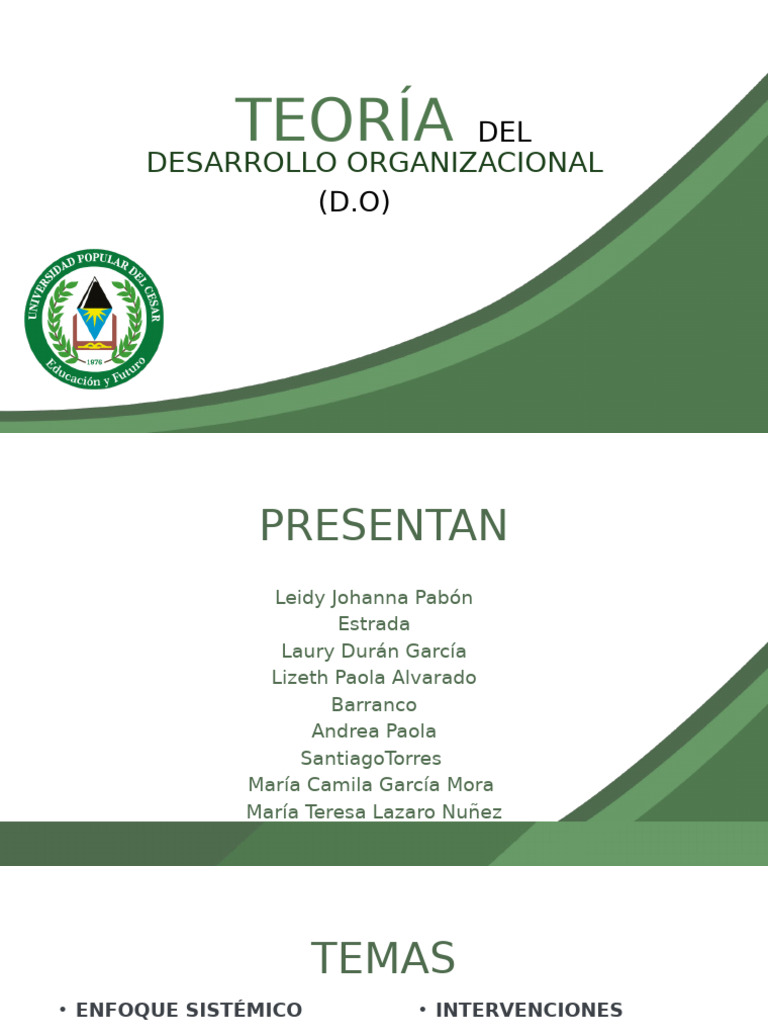 Desarrollo Organizacional y Cambio Planeado | PDF | Evaluación ...