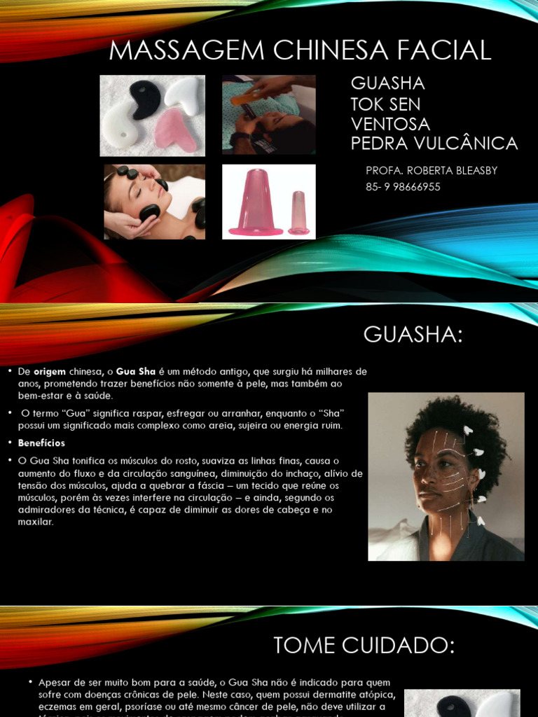 Gua Sha e Ventosas: Alívio da Trigemialgia | PDF | Massagem | Gravidez