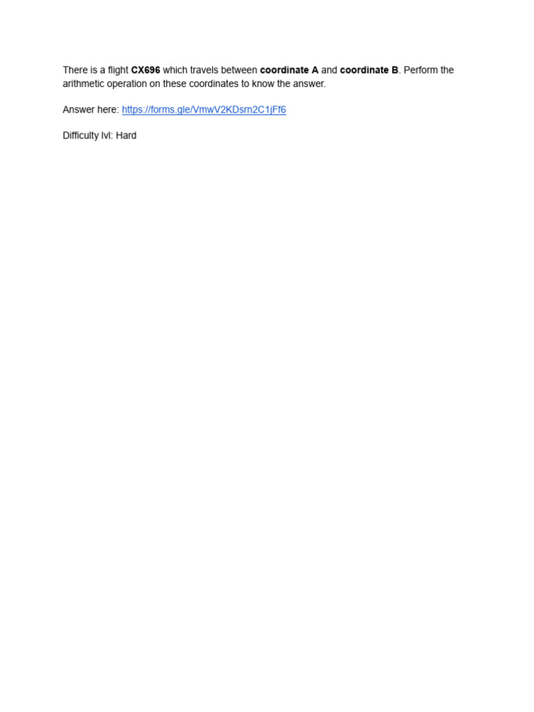 Cryptic Hunt | PDF