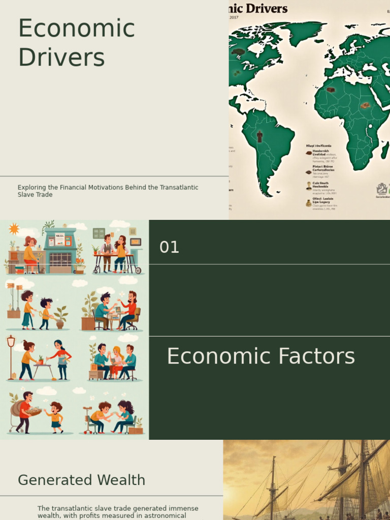 Economic Drivers of the Slave Trade | PDF | Atlantic Slave Trade | Trade
