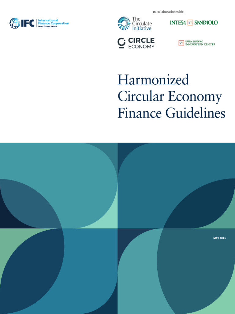 Harmonized Circular Economy Finance Guidelines en | PDF ...