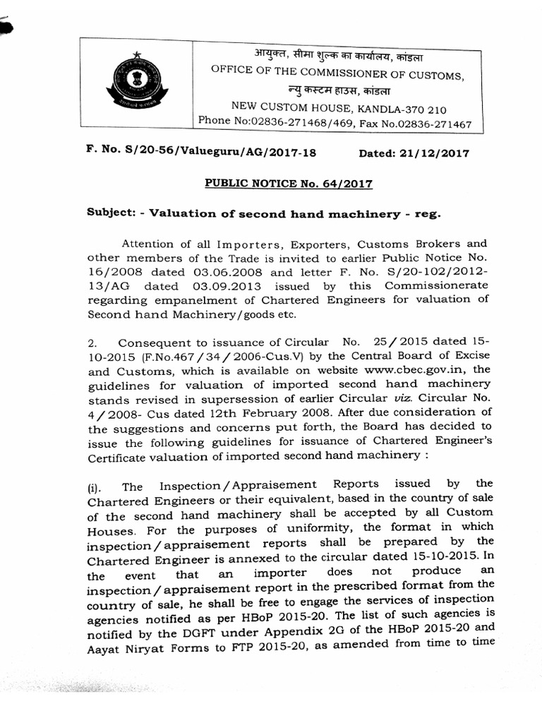 Public Notice 64 | PDF