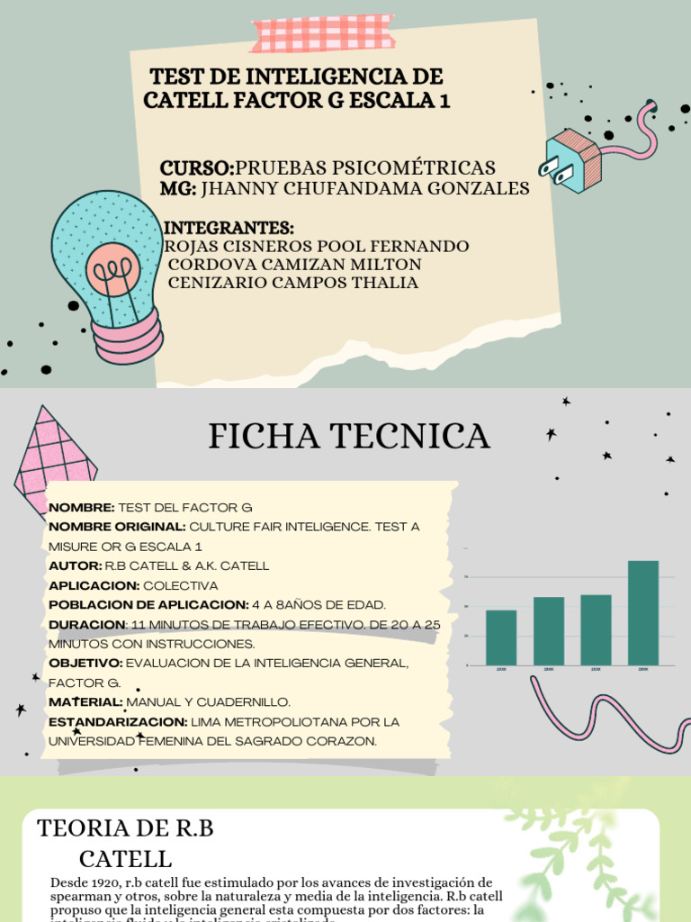 Test de Inteligencia Factor G Cattell | PDF | Inteligencia | Aprendizaje