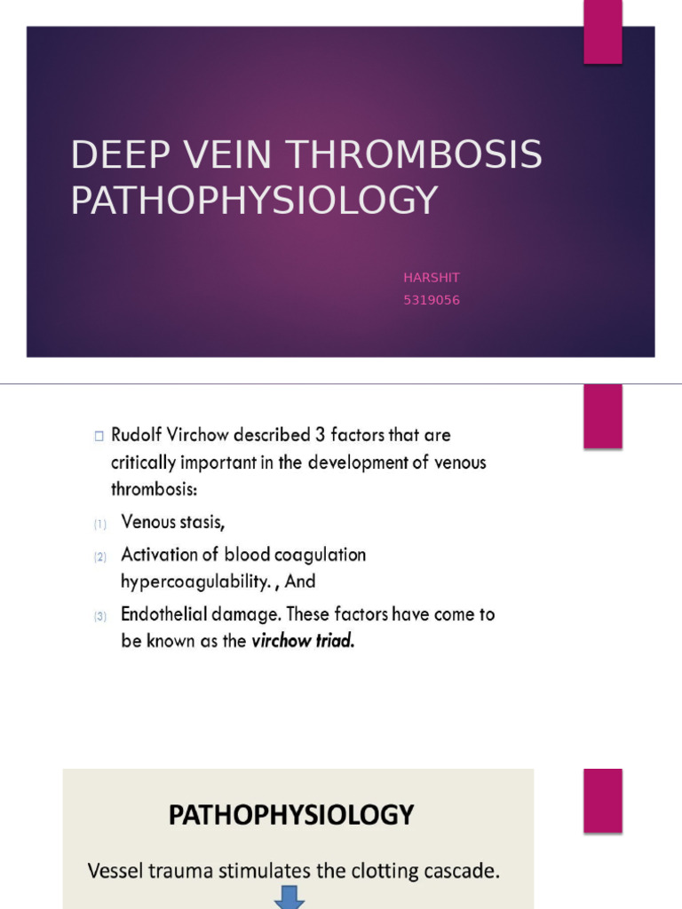 Deep Vein Thrombosis Surgery 56 | PDF