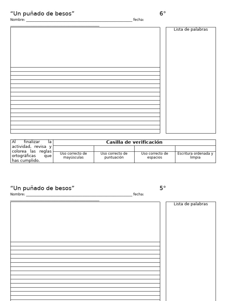 Actividades de Ortografía para Niños | PDF | Ortografía | Lingüística