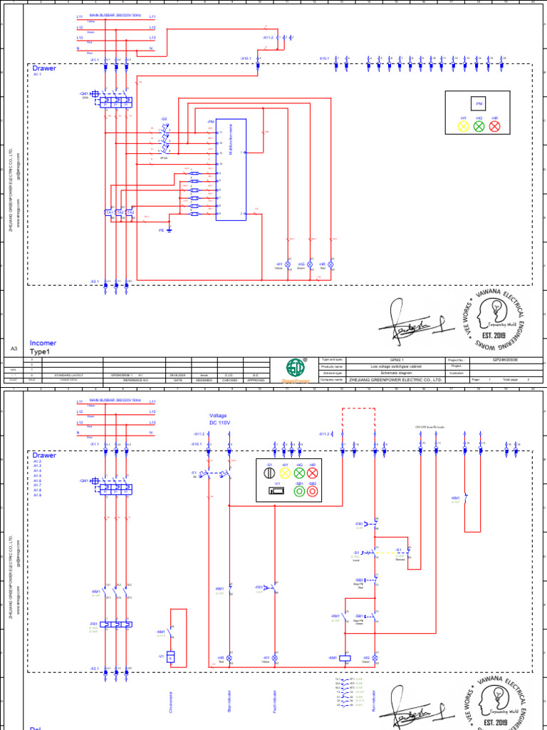 Low Voltage Switchgear Cabinet Design | PDF | Electricity | Electrical ...