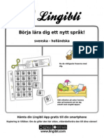 Holländska, Börja Lära Dig Med Lingibli!