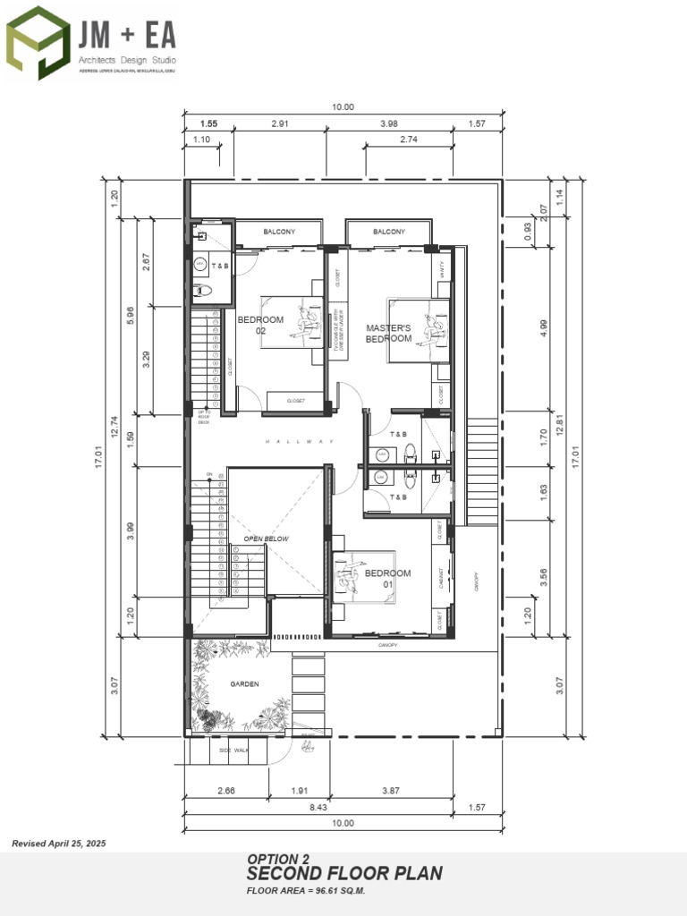 Dy Residence Second Floor Plan - Option 02..04.25.24 | PDF | Bedroom | Home