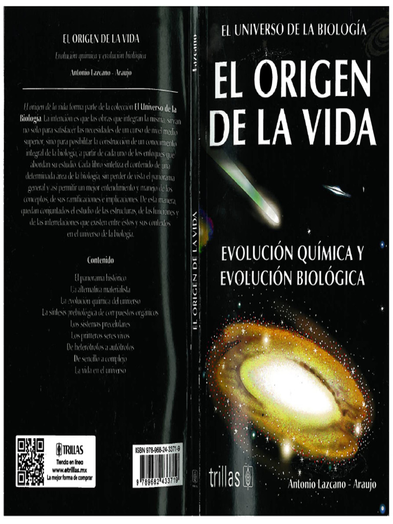 Origen y evolución de la vida | PDF | Abiogénesis | Vida