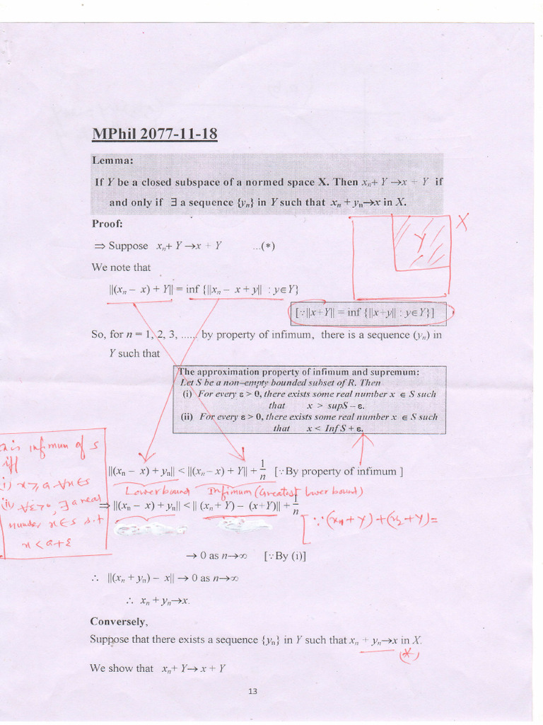 2-.MPhil Notes 2077-11-17 Monday | PDF | Functions And Mappings | Numbers