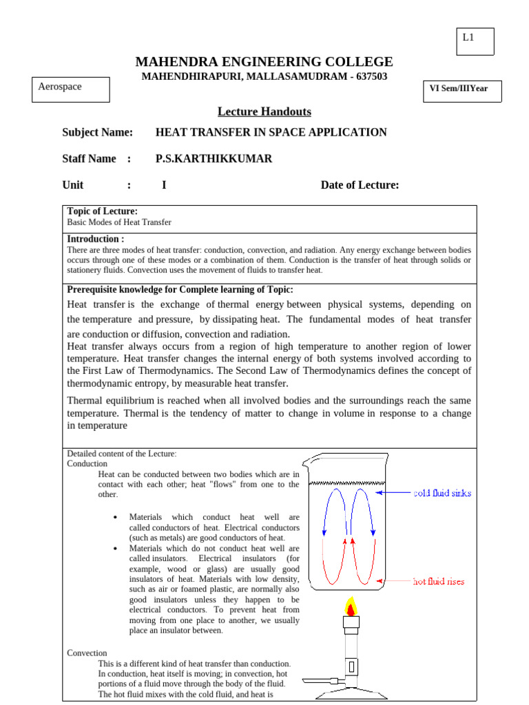 Basic Modes of Heat Transfer | PDF | Heat Transfer | Heat