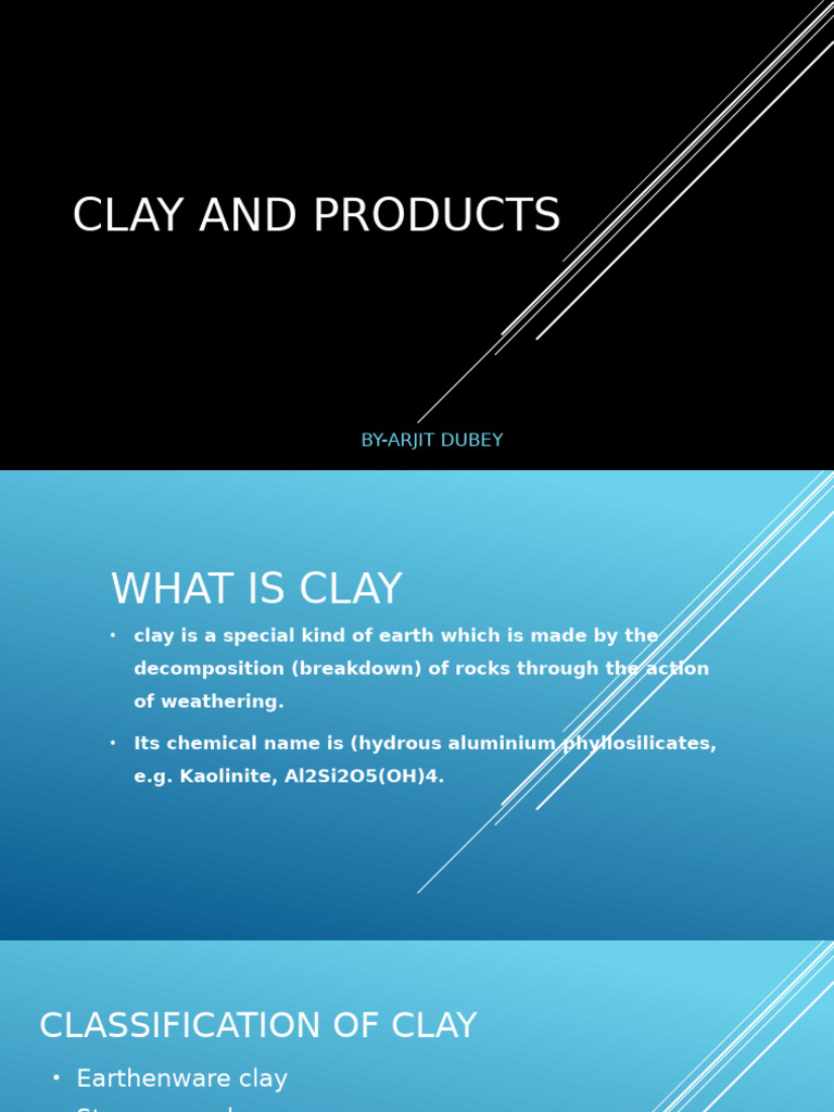 Clay and Products | PDF