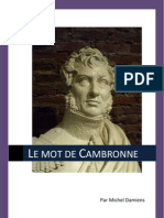 Le Mot de Cambronne