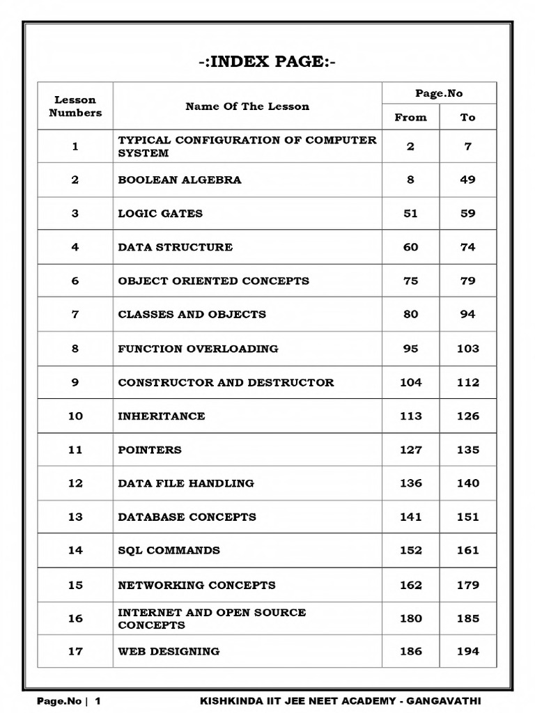 2nd PU Note CS | PDF