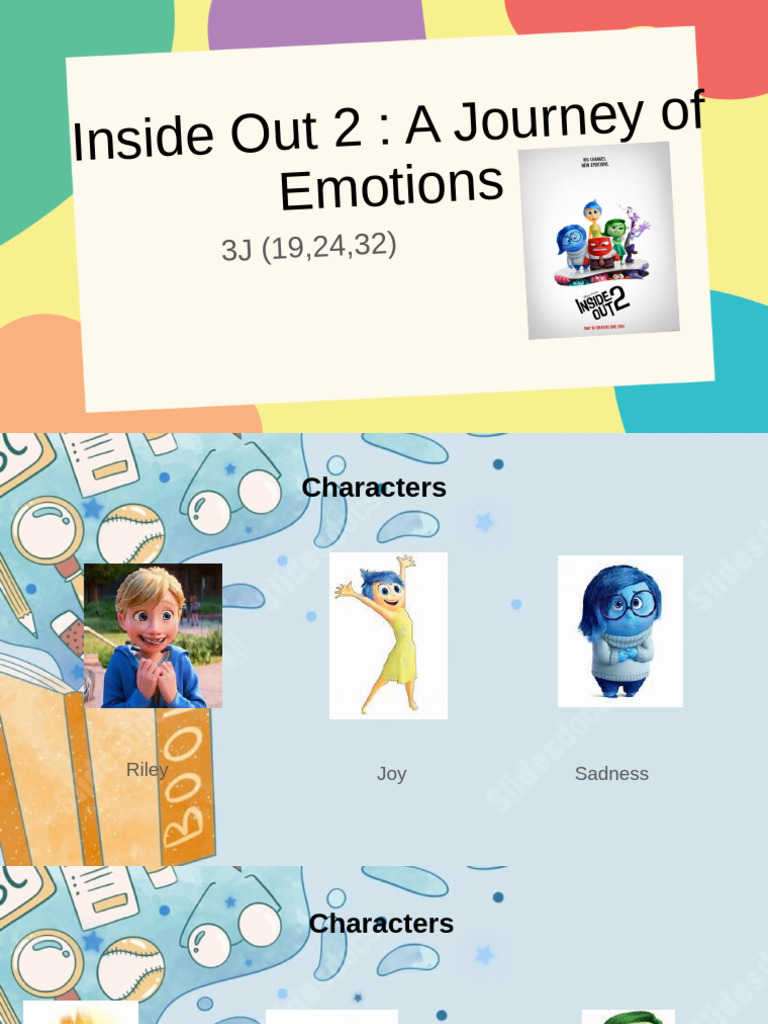 Inside Out 2: Navigating Teen Emotions | PDF