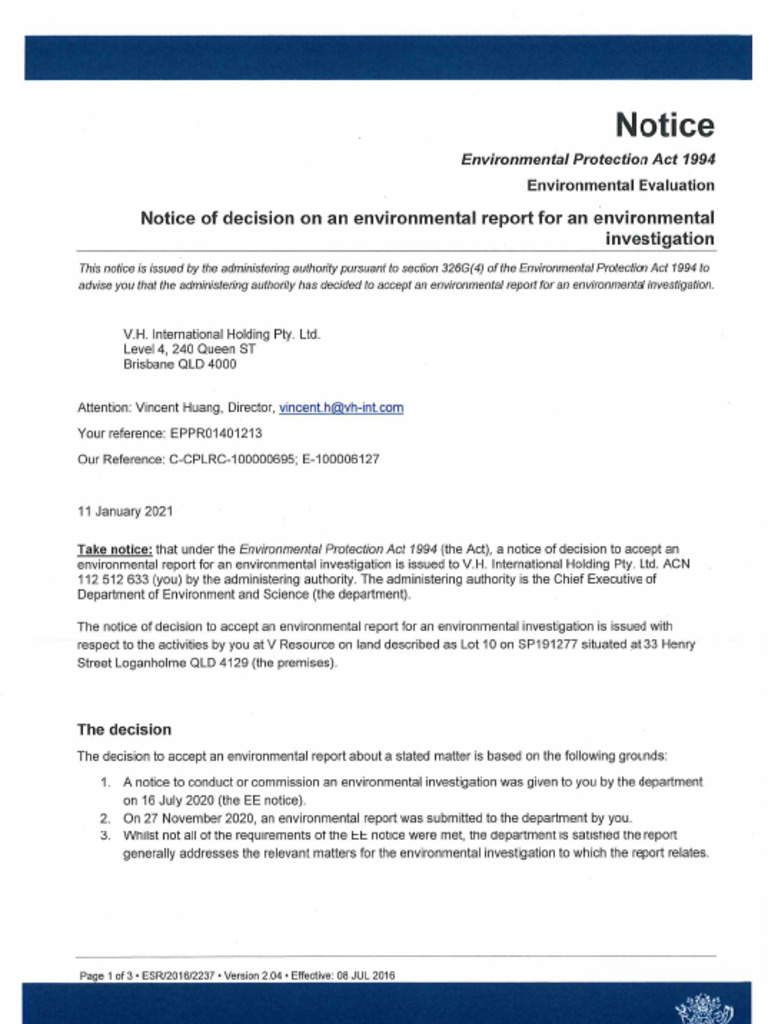 STAT E 100006127 1 DecNoticeEnvReport | PDF