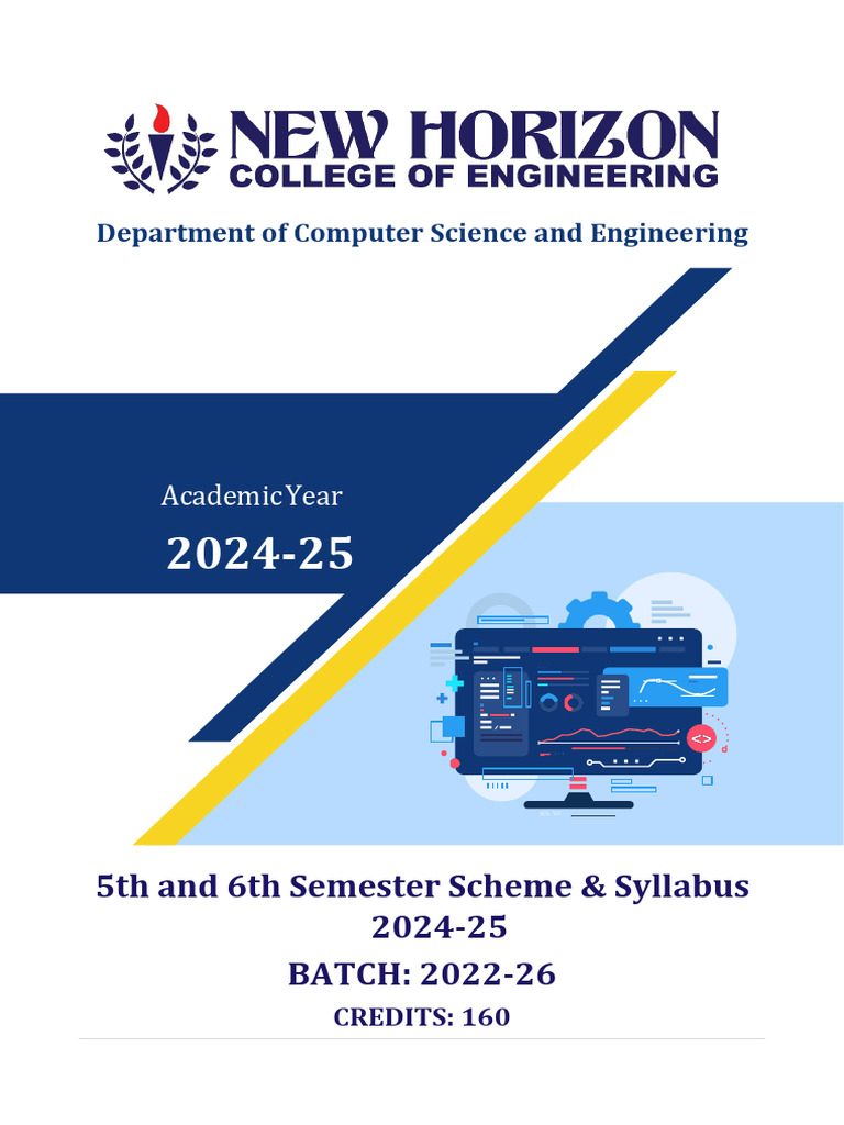 CSE 5th & 6th Semester Syllabus 2024-25 | PDF | Software Development ...
