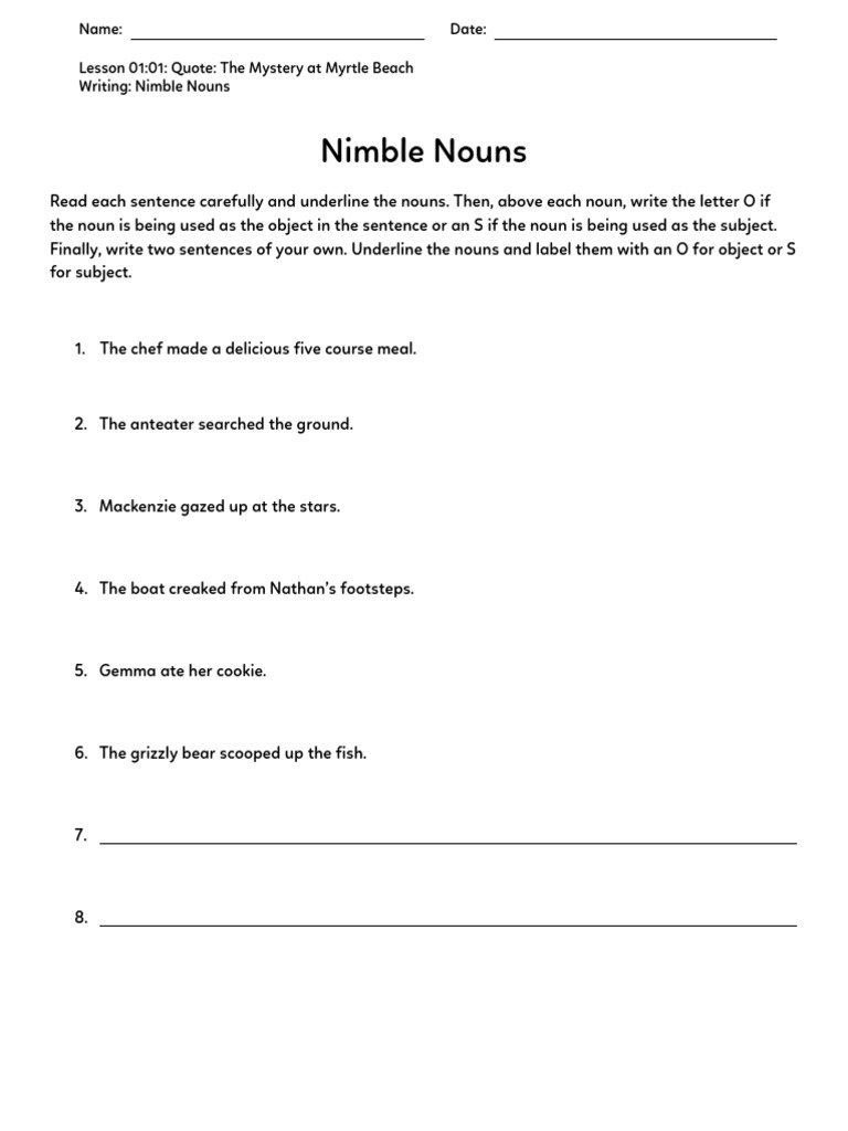 Nimble Nouns 0000090913 | PDF