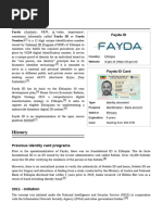FAYDA National ID Registration Guidelines | PDF | Identity Document ...