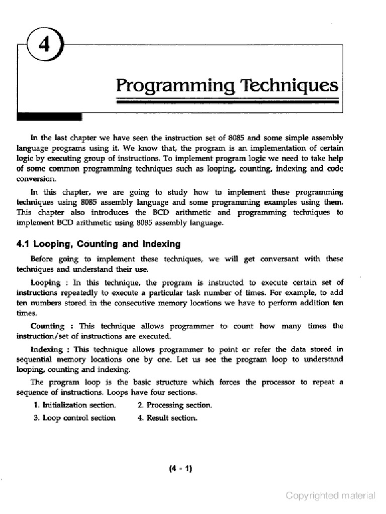 Assembly Language Programs | PDF