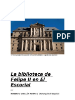 La Biblioteca de Felipe II en El Escorial
