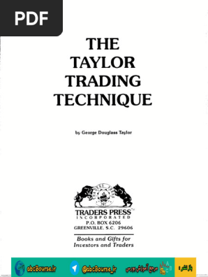 Taylor Trading Technique | PDF