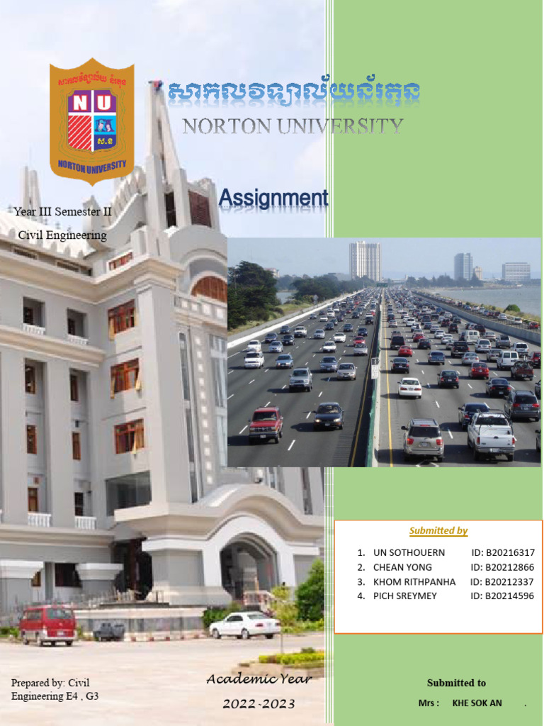 Assignment Transportation (Group3) | PDF