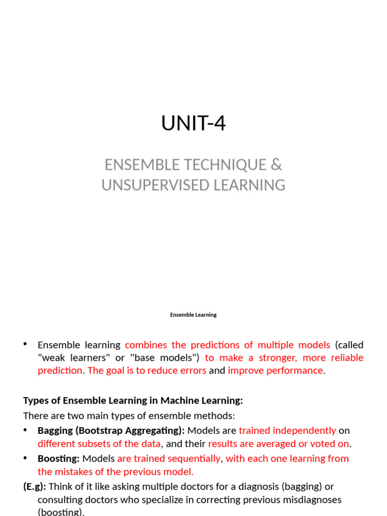 Ens Embling | PDF | Machine Learning | Algorithms