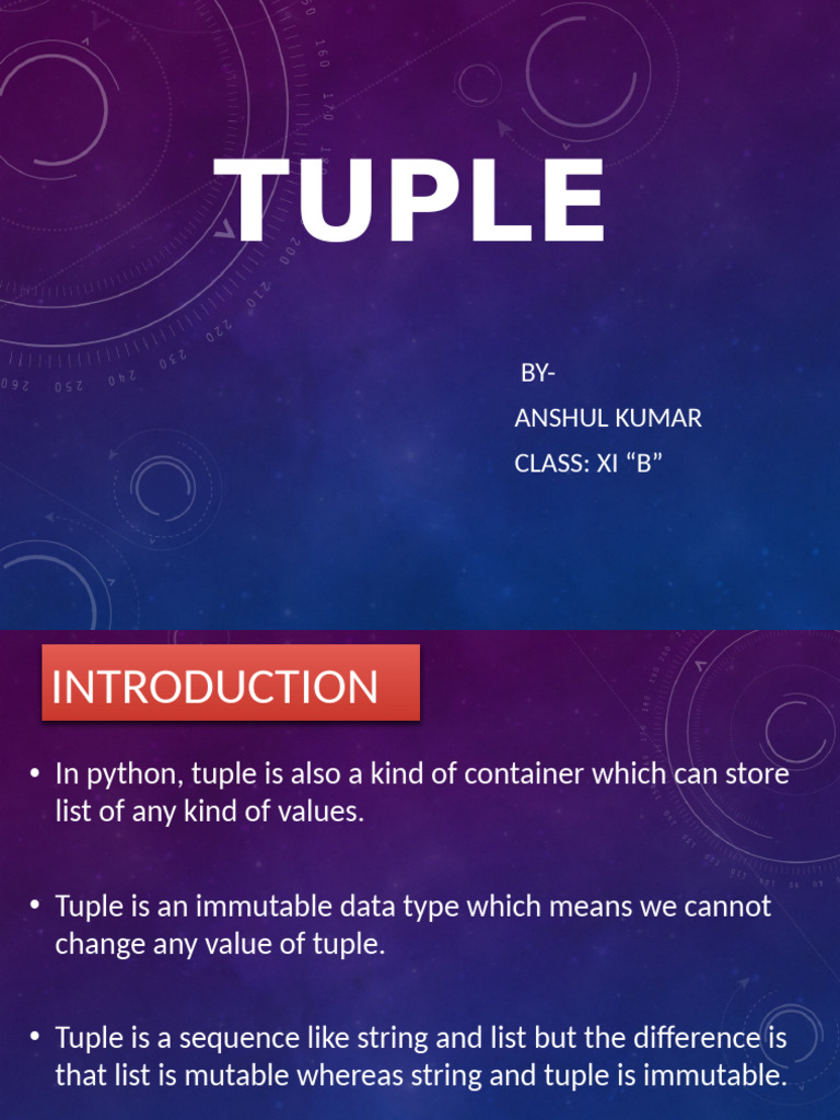 Understanding Python Tuples | PDF | Theoretical Computer Science ...