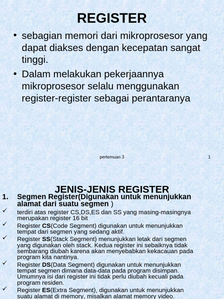 Pertemuan 3 | PDF