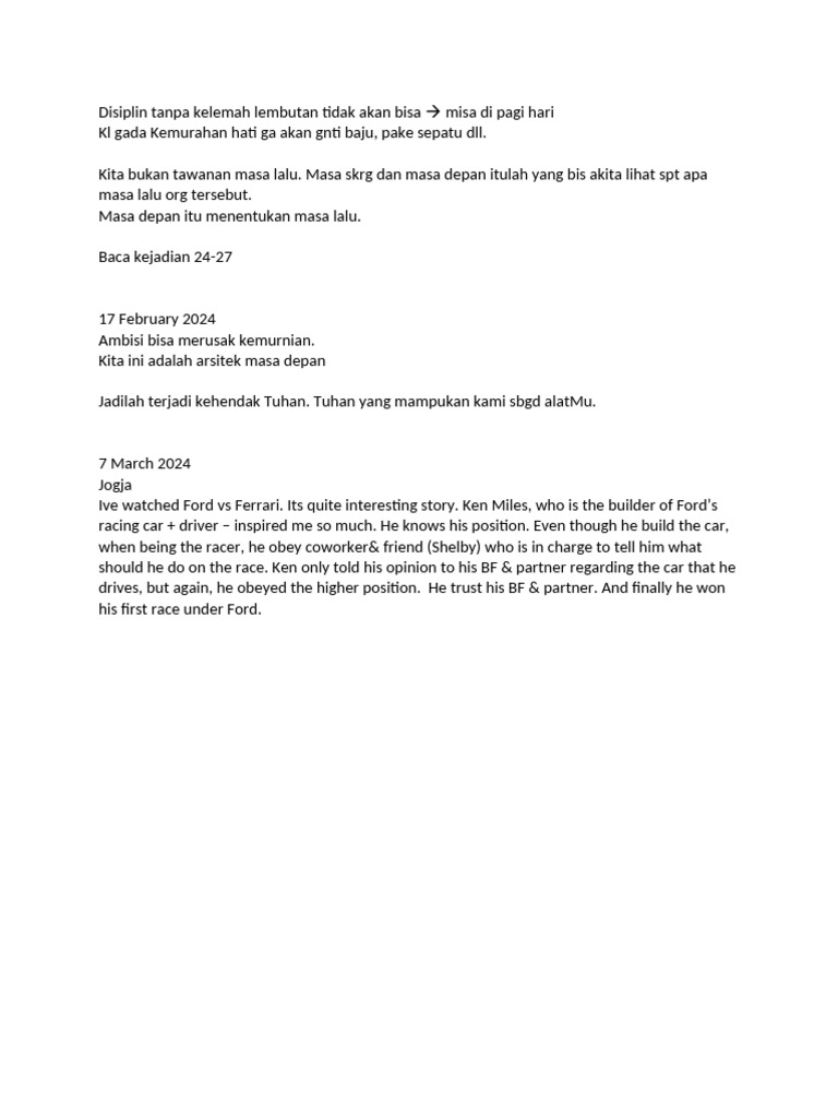 Notes Coretan | PDF
