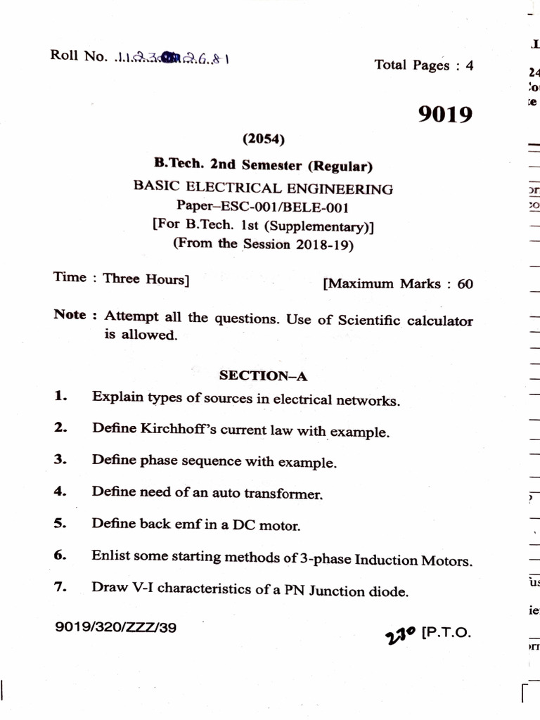 2nd Semester | PDF