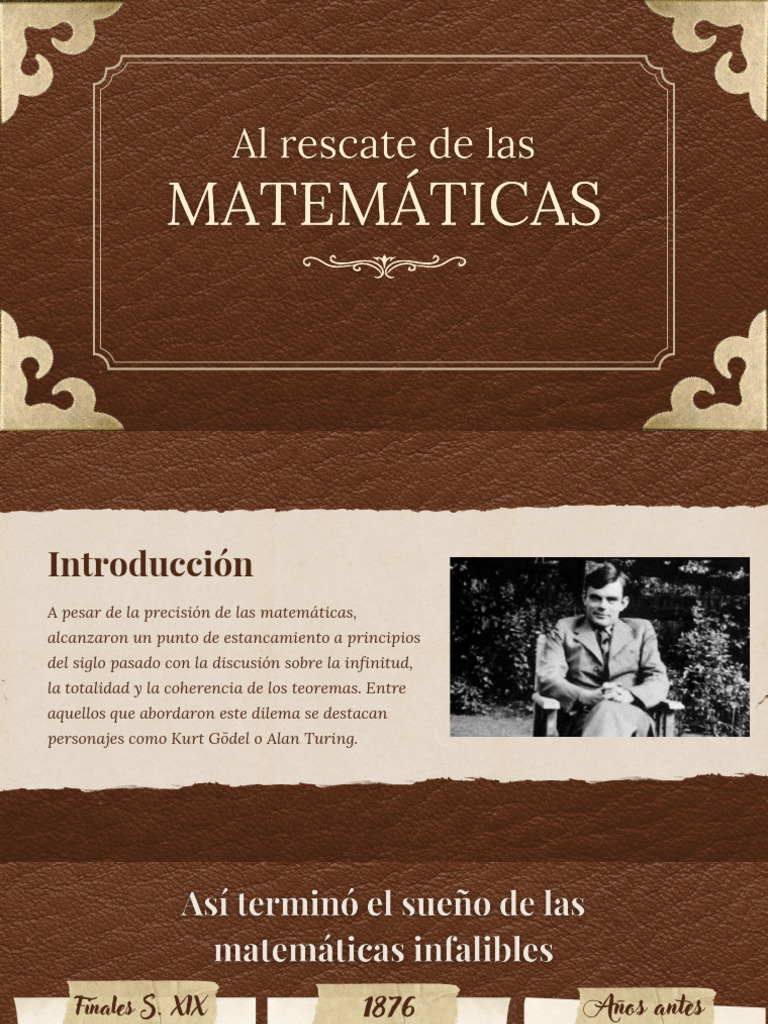 Alan Turing y Su Máquina Universal | PDF | Alan Turing | Matemáticas