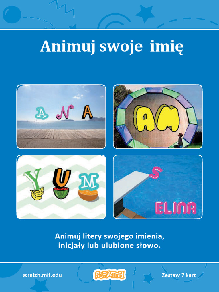 Animacja Liter W Scratch | PDF