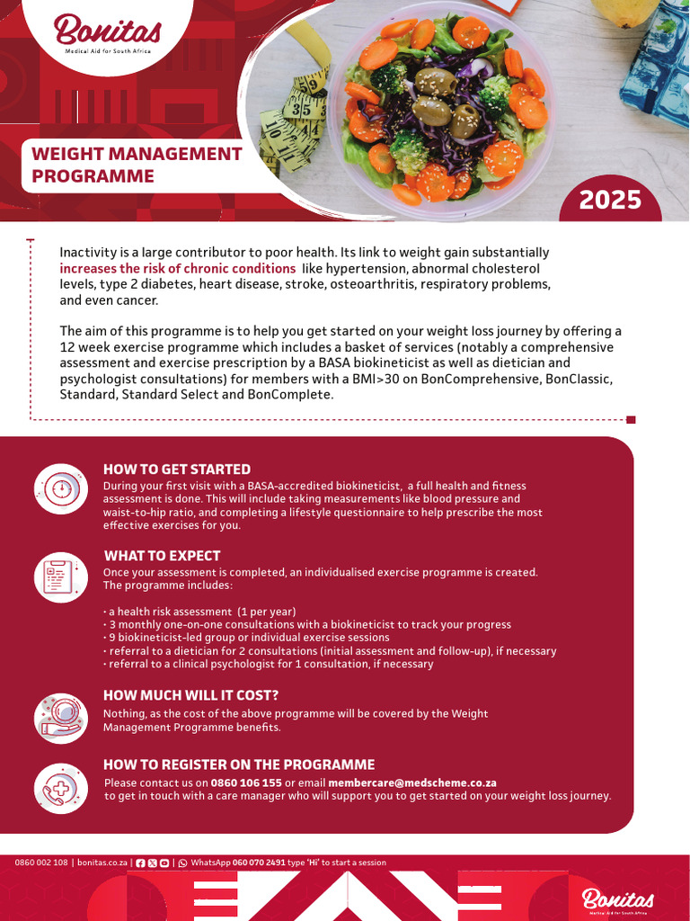 2025 Weight Management Programme Overview | PDF | Weight Loss ...
