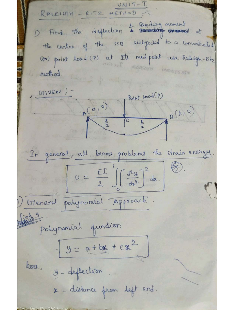 Fea Short Notes | PDF